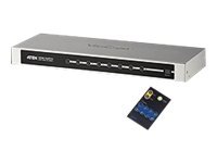 Aten Hdmi-Bryter Med Fjernkontroll, 8-Veis, Hdmi 1.3B Bytter Hdmi-Signalet Fra 8 Bildekilder Til 1 Skjerm/Tv-Enhet (Vs0801h)