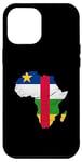Coque pour iPhone 15 Pro Max Drapeau de la République centrafricaine centrale