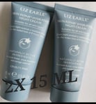 Liz Earle Skin Repair Hydrating NIGHT Cream Moisturiser 15ml BN X2