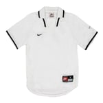 Nike Vintage Mens Dri-Fit Polo Shirt - White Textile - Size Small