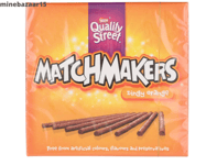 Quality Street Zingy Orange Matchmakers, 130g (Pack of 10) | UK Free Shipping