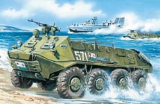 Btr-60p, Armoured Personnel Transporteur 1:72 Plastique Model Kit Icm