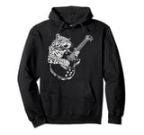 Guitarist Guitar - Guitar Player Jaguar Dad Mom Pullover Hoodie