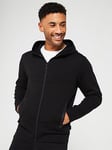 Jack & Jones Jack &amp; Jones Tech Zip Hoodie - Black, Black, Size M, Men