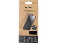 Toti Toti Premium Premium Tempered Screen Protector Glass 3D Full Cover For Apple Iphone 15/15 Pro (Juodas)