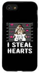 Coque pour iPhone SE (2020) / 7 / 8 Shih Tzu I Steal Hearts Valentine Dog Funny Valentines Day