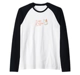 Kitten Baby Cat with Paws Raglan Baseball Tee