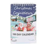 2024 100 Day Christmas Countdown Calendar Desktop Advent Calendar for Home2023