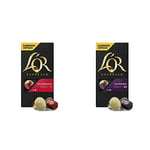 L'OR Espresso Splendente Intensity 7 with Supremo Intensity 10 - Nespresso Compatible Coffee Capsules (Pack of 20, 200 Capsules in Total)