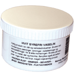 Vaselin Hvit Syrefri 250g