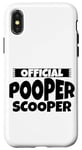 Coque pour iPhone X/XS Official Pooper Scooper ------.