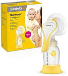 Medela Harmony Manual Breast Pump Compact Swiss Design Featuring PersonalFit Fl