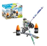 Playmobil 71377 Color Motorbike, creative vehicle design with water-soluble markers and accessories for amazing stunts, fun imaginative role play, artistic play sets suitable for children ages 5+