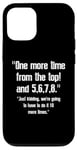 iPhone 12/12 Pro One More-Time From Top, 5,6,7,8 Funny Dance Teacher Dancer Case