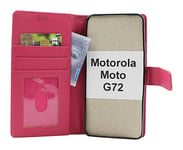 New Standcase Wallet Motorola Moto G72 (Hotpink)