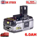 7.0Ah For Ryobi ONE& Plus 18V Battery P108 RB18l13 RB18l50 RB18L40 Lithium TOOLS