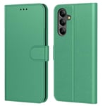 Tenphone pour Coque Samsung Galaxy A15 4G, Coque Samsung A15 5G,Etui Protection Housse Premium en Cuir PU, [Emplacements Cartes], Pochette Flip Case Compatible avec Book (Vert, Samsung A15 4G / 5G)