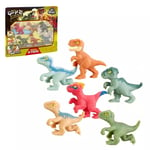 Jurassique World Mini 6 Figurine 7cm Super Extensible Extensibles Heroes Goo