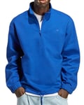 adidas Originals Adicolor Contempo Half-Zip Crew Sweatshirt - Blue