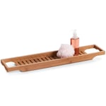 Tagère de bain pour baignoire bamboo spa, longueur 70 cm Zeller