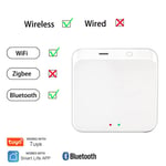 Zigbee-airies de Passerelle 3.0 Compatible Bluetooth,Pont Multi-Molde,Télécommande pour Maison Intelligente,Formateurs Tuya nous-mêmes avec Alexa Google - Type Bluetooth Hub