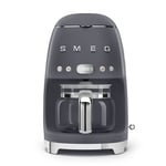 Smeg DCF02GRUK Drip Coffee Machine in Grey