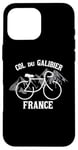 Coque pour iPhone 16 Pro Max Biking Col du Galibier France graphique