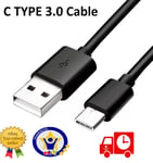 Fast Charger Type C USB Data Cable Lead for Samsung Galaxy S20, S10, S9, S8 +