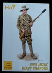 1 grappe de figurines au 1/72. HÄT 8190, Arme Lourde de l'ANZAC WW1.