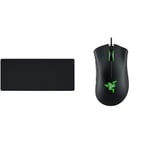 Razer Gigantus V2 XXL- Tapis de Souris Gaming Souple pour la rapidité et Le contrôle, 940 x 410x 4mm & DeathAdder Essential - Souris Gaming Filaire avec Capteur Optique de 6400 DPI Noir