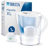 BRITA - Water Filter Jug - Marella XL 3.5L White + MAXTRA PRO ALL-IN-1 Cartridge