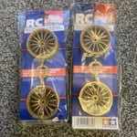 NEW 50835 VINTAGE TAMIYA 44019 SUBARU IMPREZA WRC 99 WHEELS TGX 1/8 RC TGR RARE