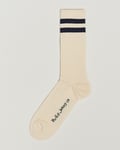 Nudie Jeans Amundsson Tennis Socks Off White/Navy