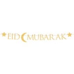 Eid Mubarak Girlang Guld