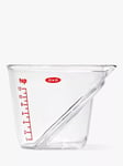 OXO Good Grips Mini Angled Measuring Jug, 60ml, Clear/Multi