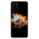 Coque pour Samsung Galaxy S20 Plus Manga Naruto Noir