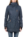 berydale Parka Imperméable et Coupe-Vent pour Femme, Bleu Marine, M