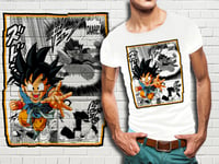 T-Shirt Blanc Homme Collection Manga Dragon Ball Z 413