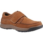 Hush Puppies Casper Leather Men's Tan Nubuck Loafers