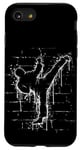 Coque pour iPhone SE (2020) / 7 / 8 Martial Street Art Fighter Side-Kick Roundhouse TaeKwonDo