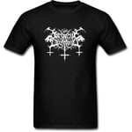 Shidan Mäns Satanic Warmaster Band Black Metal Heavy Dark Logo T-shirts M