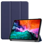 iPad Pro 12.9 5th Gen (2021) Fodral Tri-fold Blå