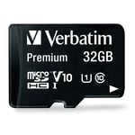 Verbatim Micro Sd Memory Card With Adaptor Verbatim 44083 ACC NEW