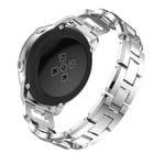Garmin Vivoactive 5 Lyxigt armband med glittrande stenar, silver