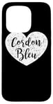 Coque pour iPhone 15 Pro Cordon Bleu Heart Apparel - Joli Cordon Bleu Lover Design