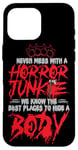 iPhone 16 Pro Max Scary Horror Movie Mess With A Horror Movie Junkie Case