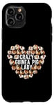 iPhone 11 Pro Guinea Pig Heart Crazy Guinea Pig Lady Case