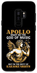 Coque pour Galaxy S9+ Drôle dieu grec Apollo karaoké nuit chantant divinité