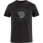 Fjällräven Mens Fjällräven Fox T-shirt (Svart (BLACK/550) XX-large)