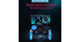 Contrôleur de jeu bluetooth gamepad joypad direct play pubg ios / android universal - noir